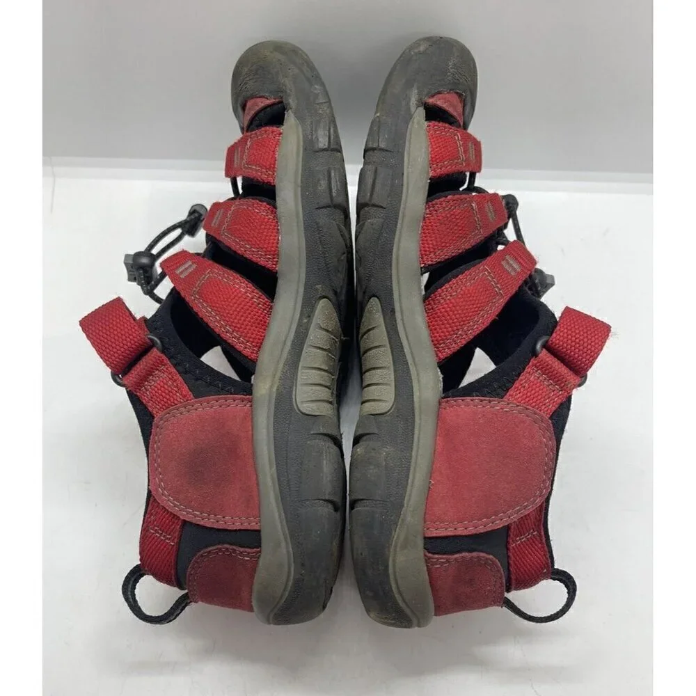 Keen Newport H2 Red Ribbon Hiking Sports Sandals Big Kids Sz 4 US 36 EUR 1012318